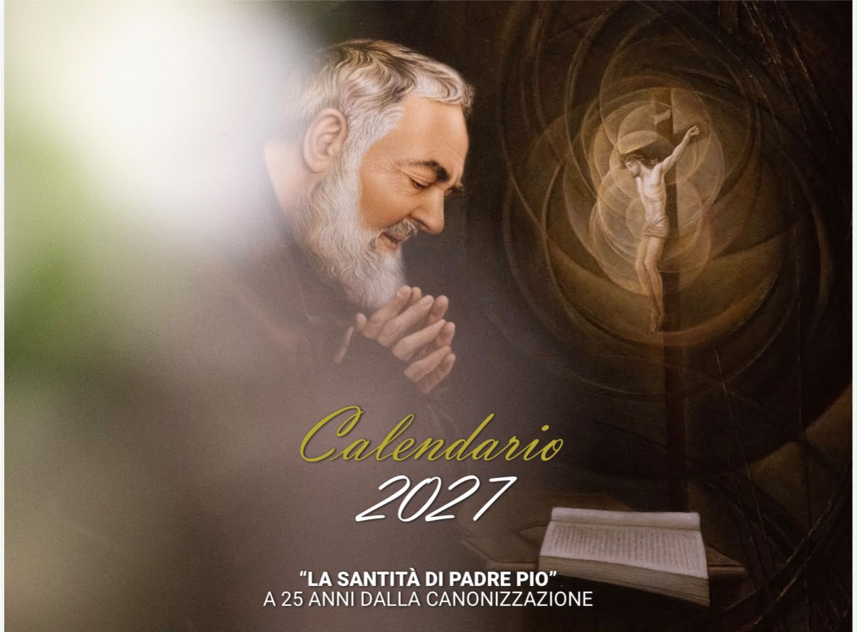 Calendario 2027 – La Santità di Padre Pio